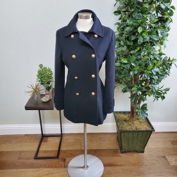 Lauren Ralph Lauren Jackets & Blazers - Lauren Ralph Lauren Peacoat